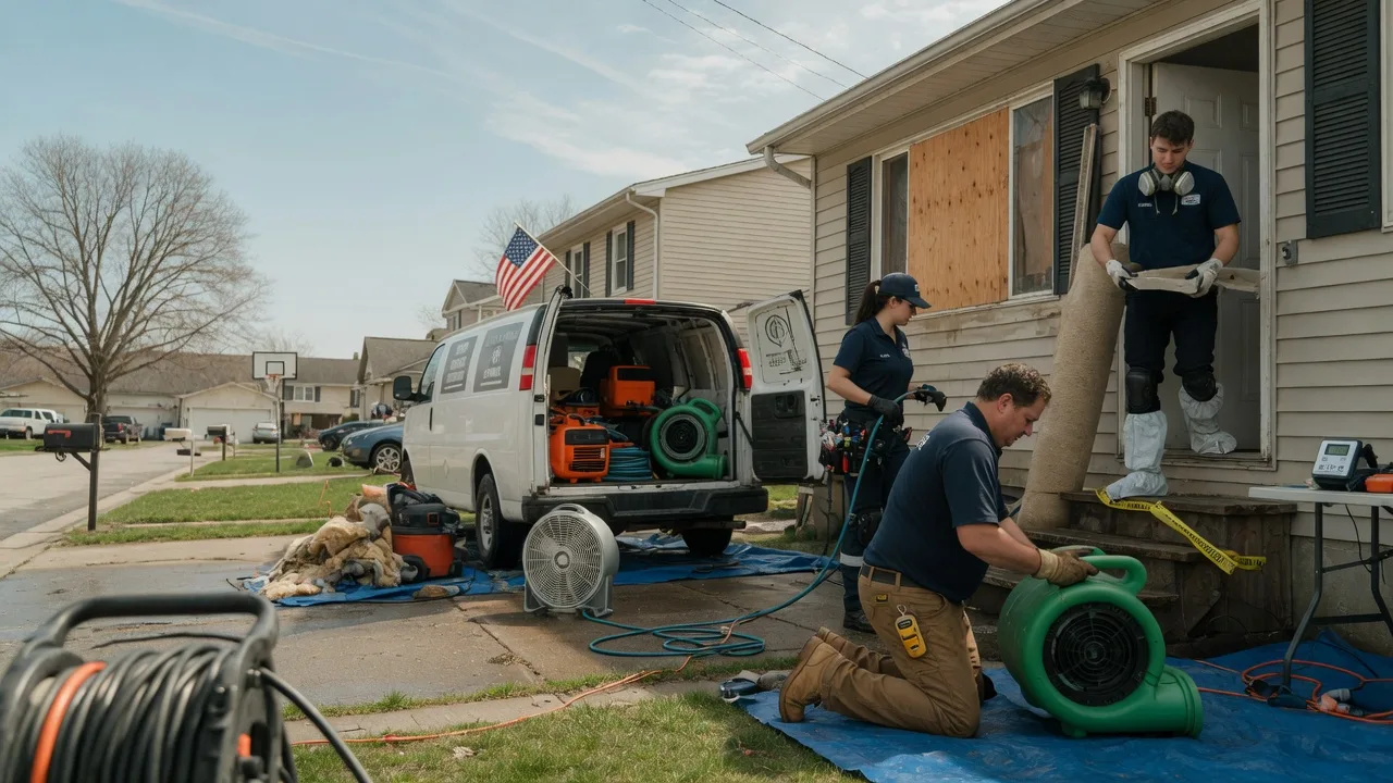 Water Damage Restoration in Saegertown, PA near me